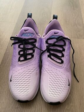 Nike Air Max 270 Lavender and Black Sneakers